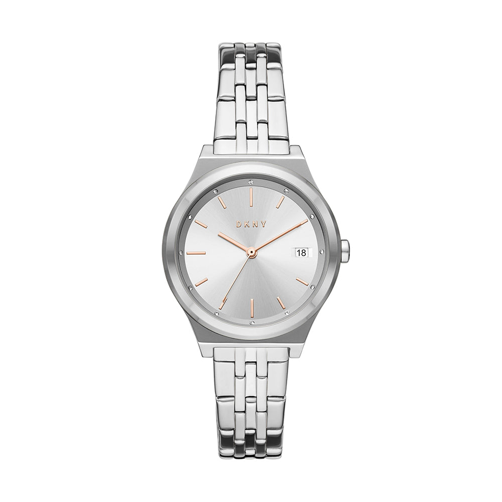 DKNY ANALOG WATCH 0 JWL SS METAL BRCLT