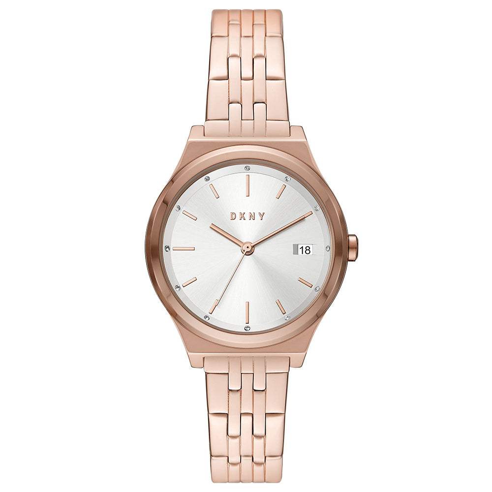 DKNY ANALOG WATCH 0 JWL GP METAL BRCLT