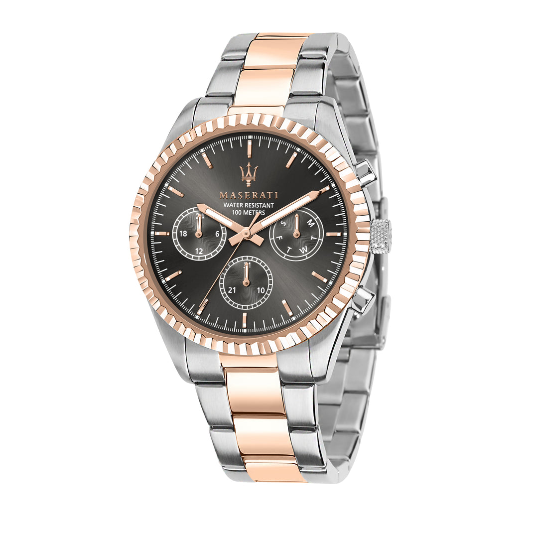 MASERATI COMPETIZIONE 43MM MLT GUN DIAL BR SS+RG