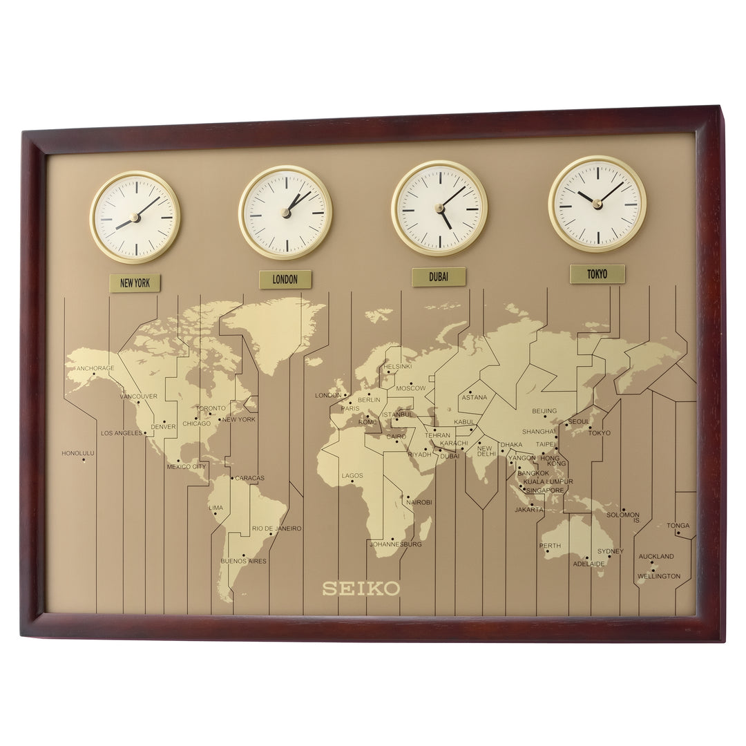 Seiko Wooden Wall Clock