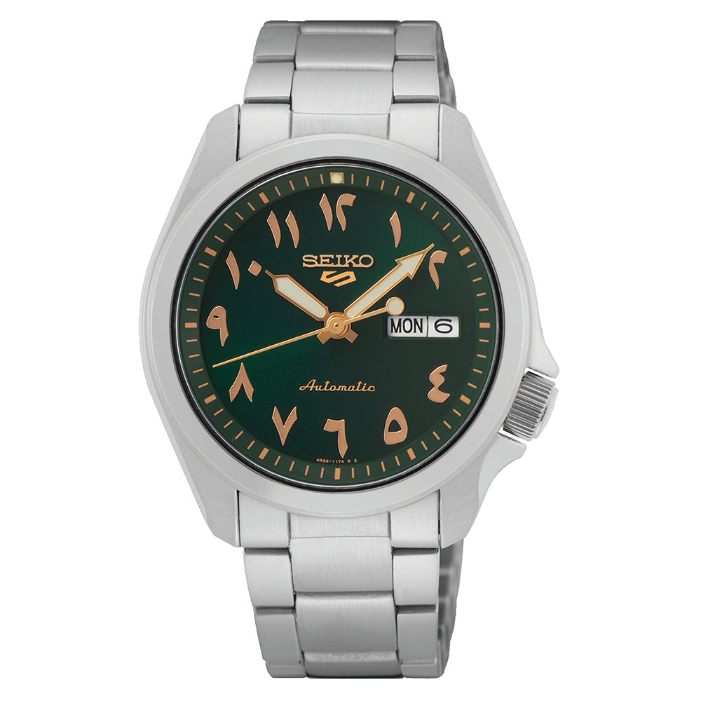 Seiko Men's New5Sports Sport Automatic Arabic Dial Watch