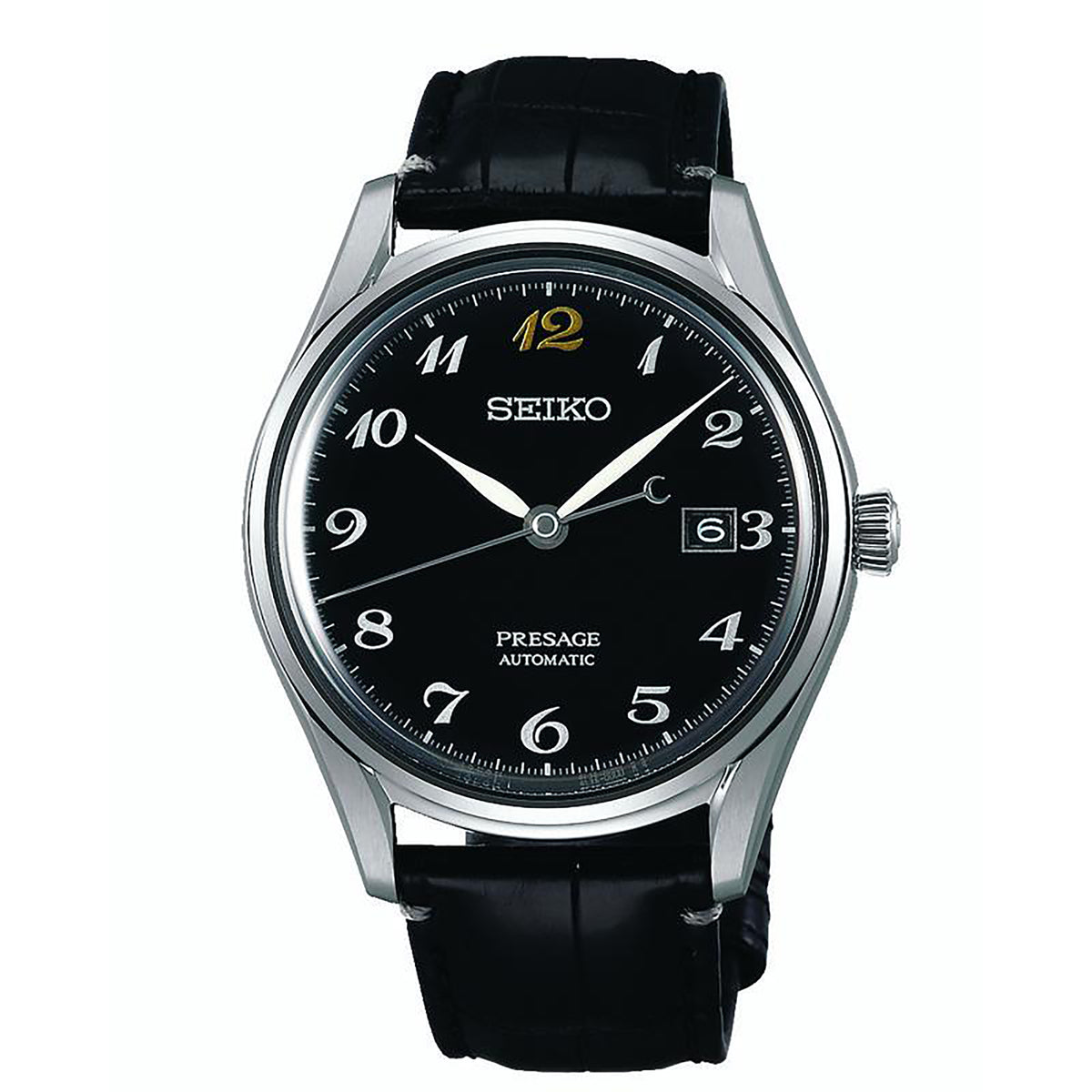 Seiko Men's Presage Automatic Watch with Urushi Lacquer Dial