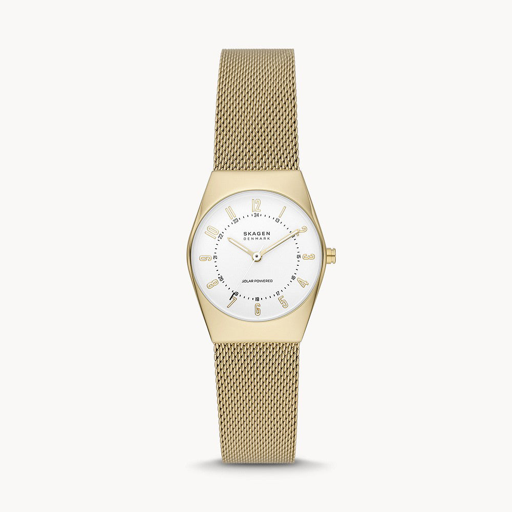 Solar Powered Solar Watch Womens SKAGEN GRENEN LILLE SOLAR POWERED