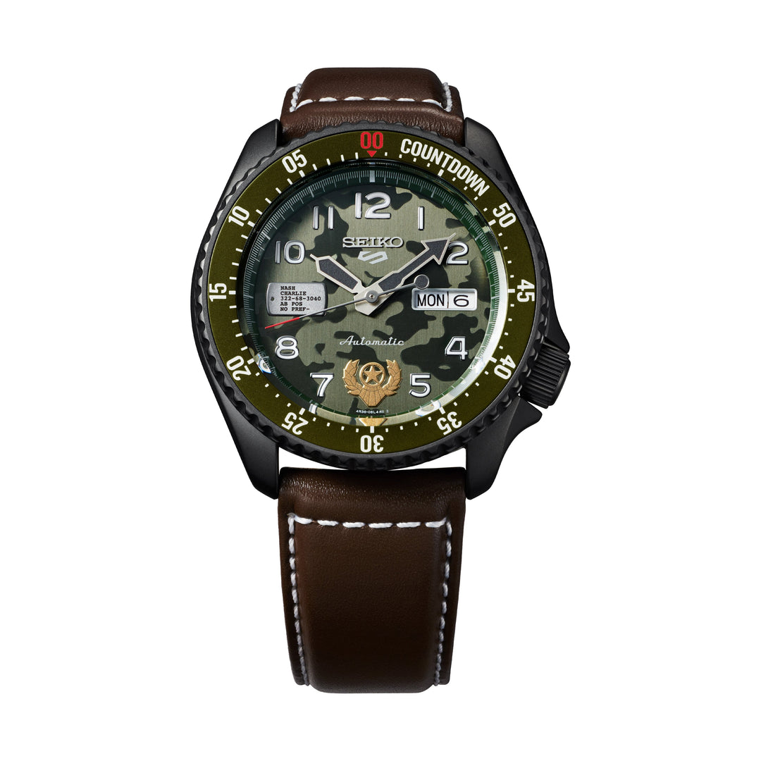 Seiko5 Sports Men's Street Fighter Limited Edition - Guile