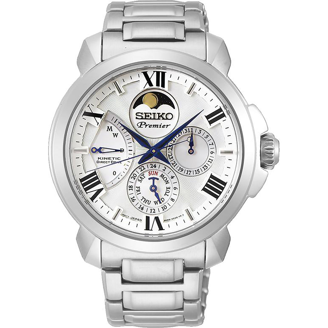 SEIKO Men's Premier Kinetic Direct Drive