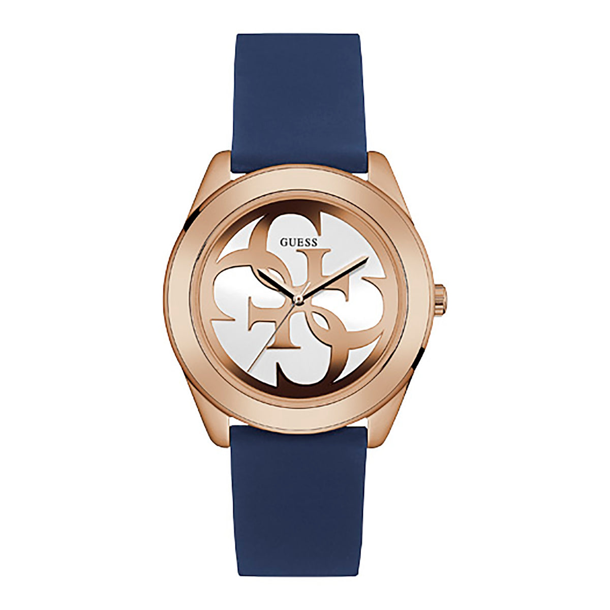 Guess Women's Watch Rose Gold Tone Case Quartz
