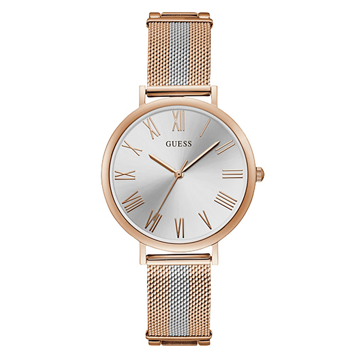 Guess Women's Watch Rose Gold Tone Case Quartz