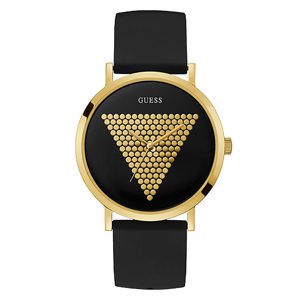 Guess Men's Watch Gold Tone Case Quartz