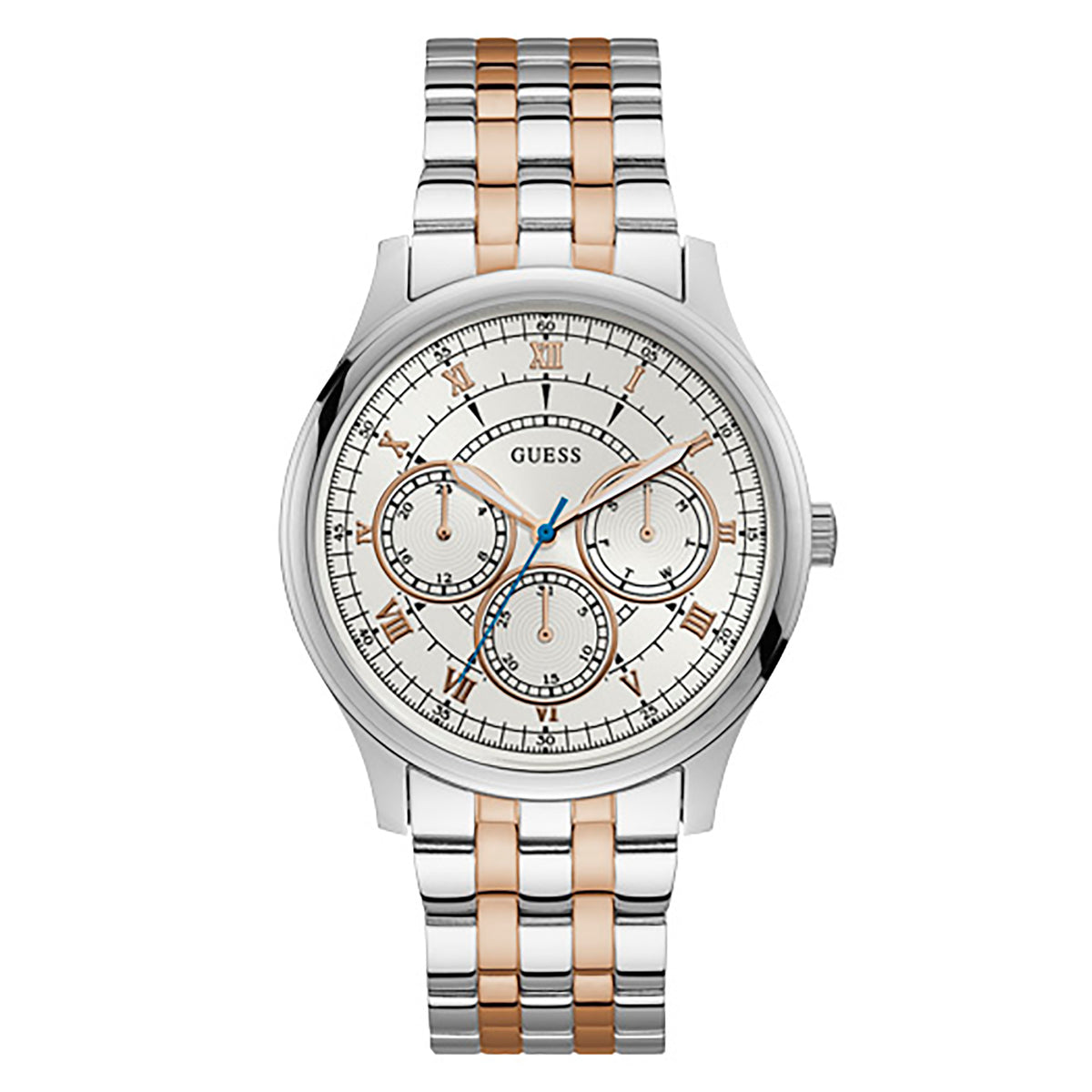 Guess Men's Watch Silver Tone Case Quartz