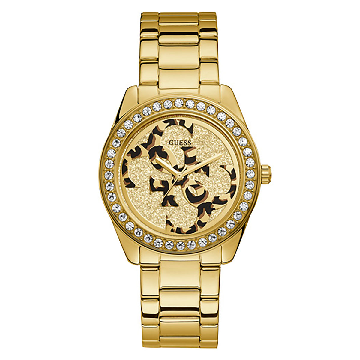 Guess Women's Watch Gold Tone Case Quartz