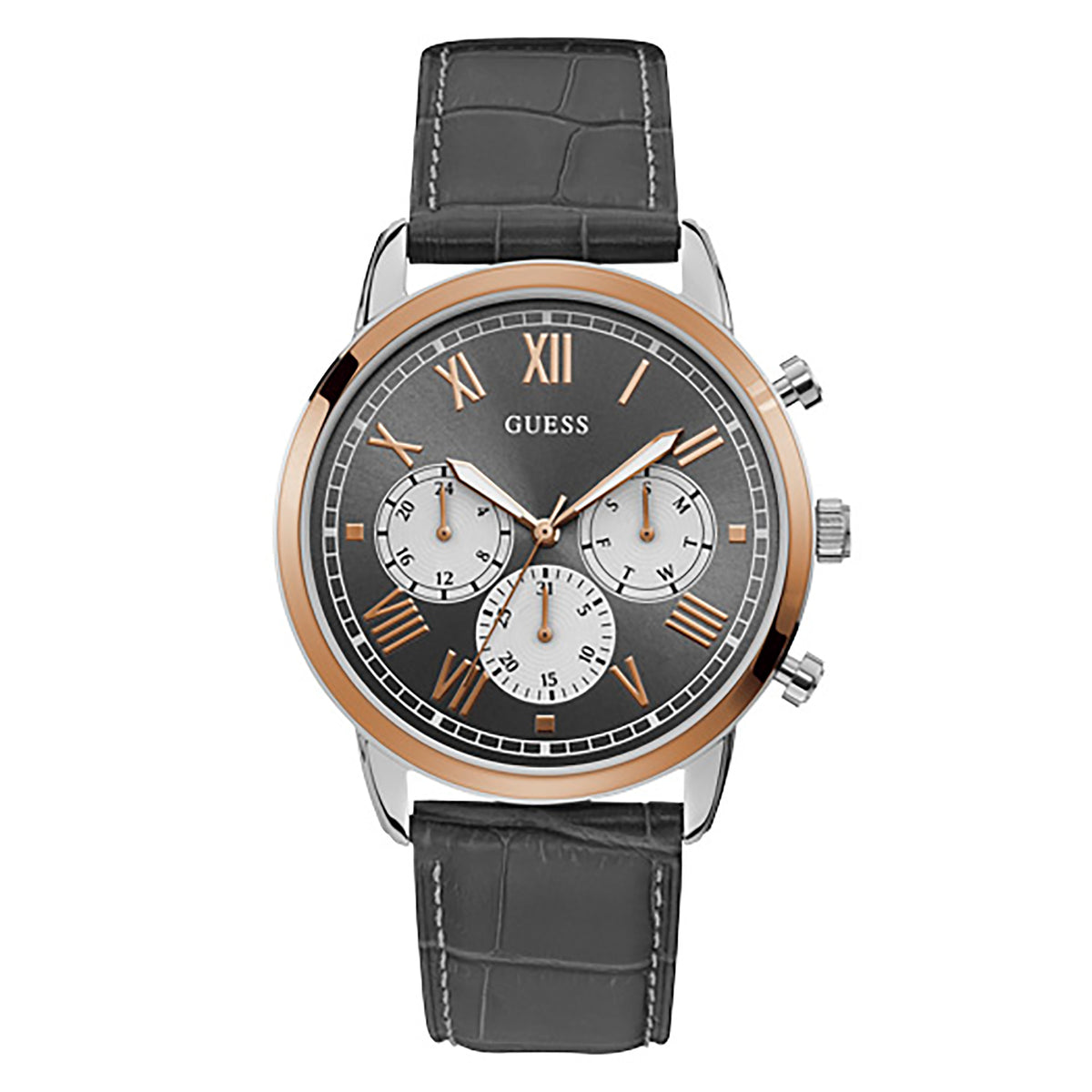 Guess Men's Watch Rose Gold Tone Case Quartz
