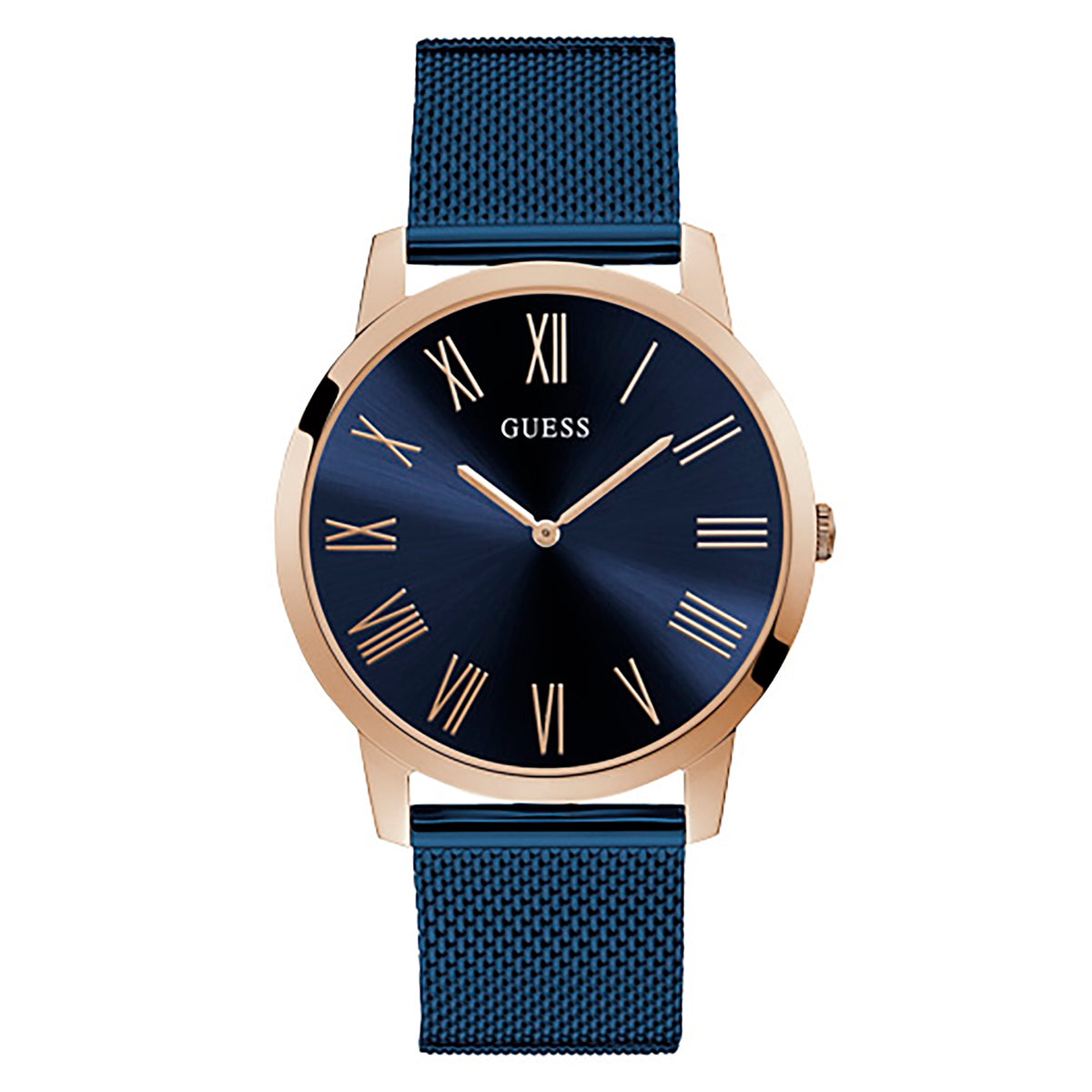 Guess Men's Watch Rose Gold Tone Case Quartz