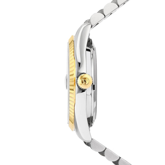 West End The Classics Gents Automatic 37mm Two-tone Watch Blue Dial
