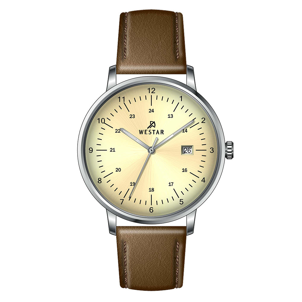 Westar Profile Gents Dress Quartz Watch - 50142STN622