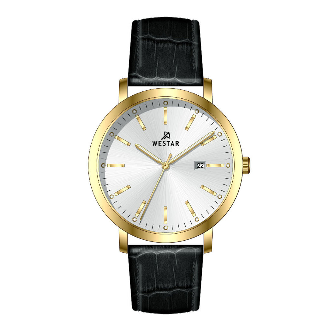 Westar Profile Gents Dress Quartz Watch - 50216GPN107