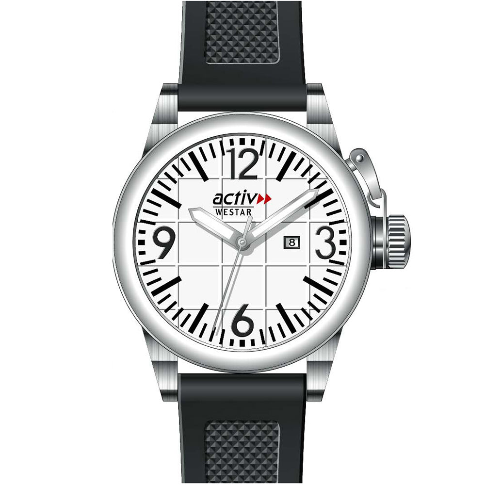 Westar Activ Gents Casual Sports Quartz Watch - 90085STN141