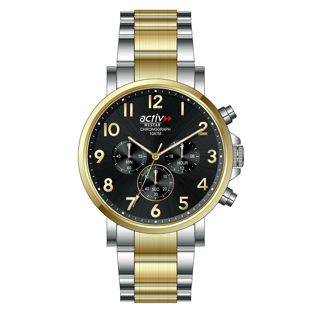 Westar Activ Gents Casual Sports Quartz Watch - 90270CBN103