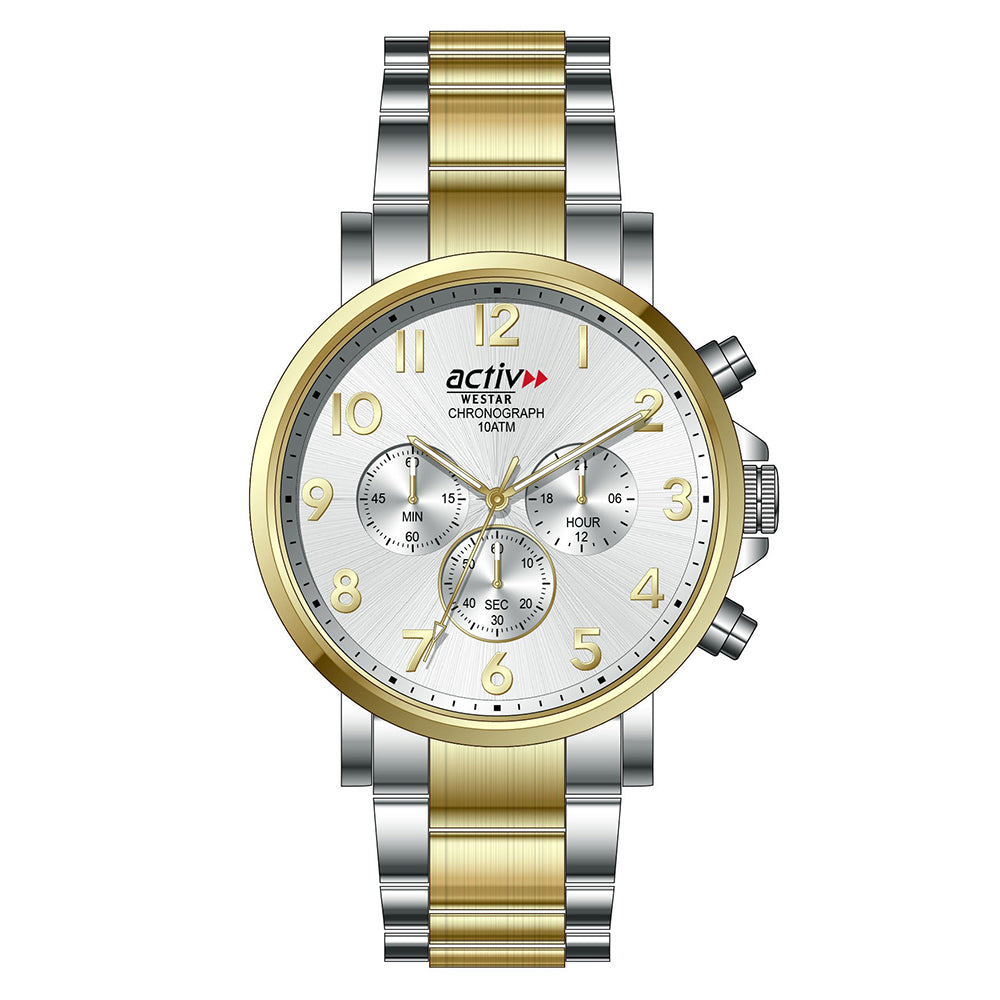 Westar Activ Gents Casual Sports Quartz Watch - 90270CBN107