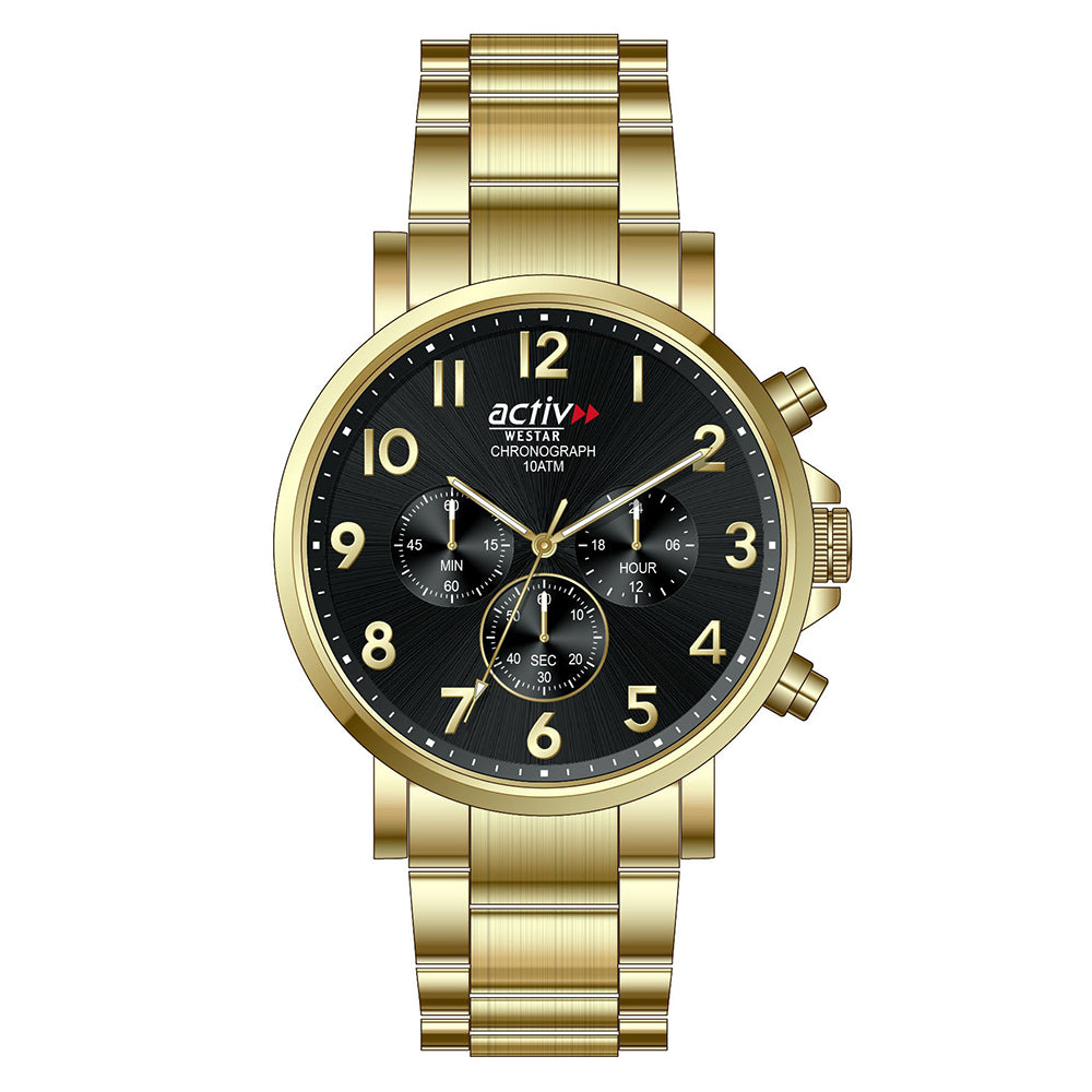 Westar Activ Gents Casual Sports Quartz Watch - 90270GPN103