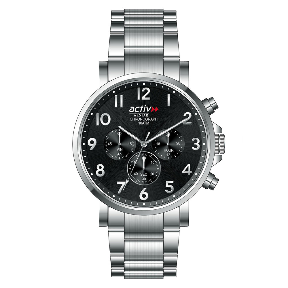 Westar Activ Gents Casual Sports Quartz Watch - 90270STN103