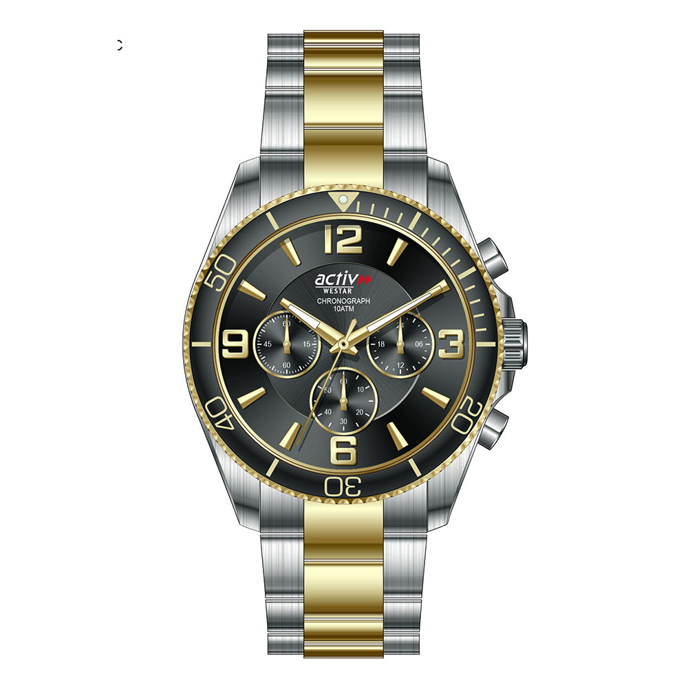 Westar Activ Gents Casual Sports Quartz Watch - 90271CBN103