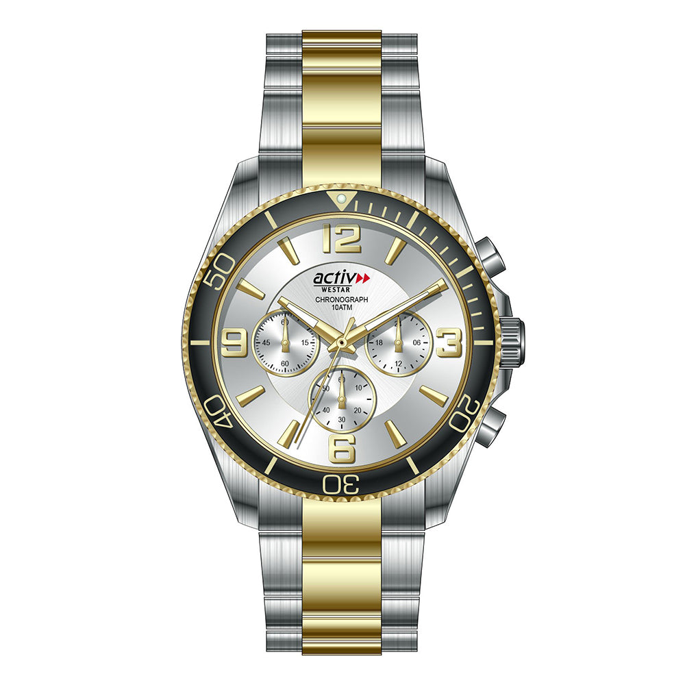 Westar Activ Gents Casual Sports Quartz Watch - 90271CBN107