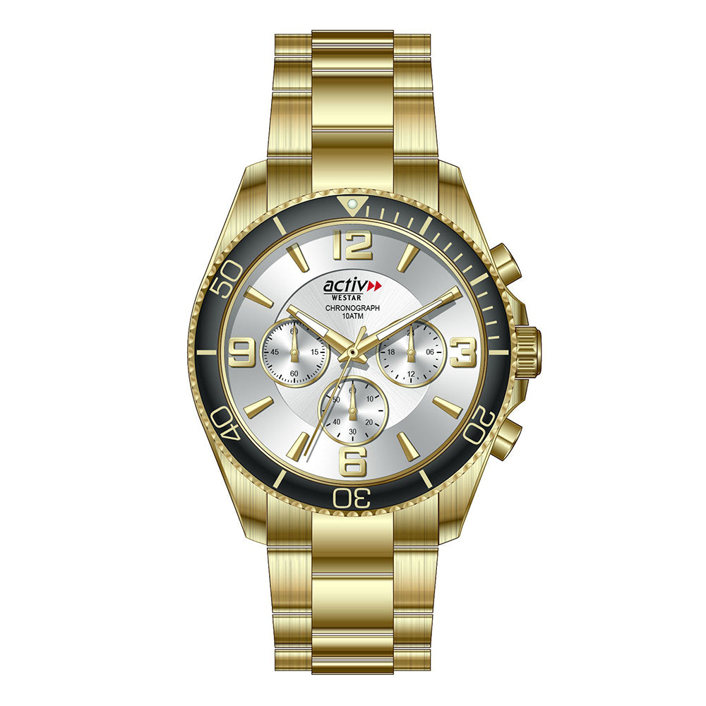 Westar Activ Gents Casual Sports Quartz Watch - 90271GPN107