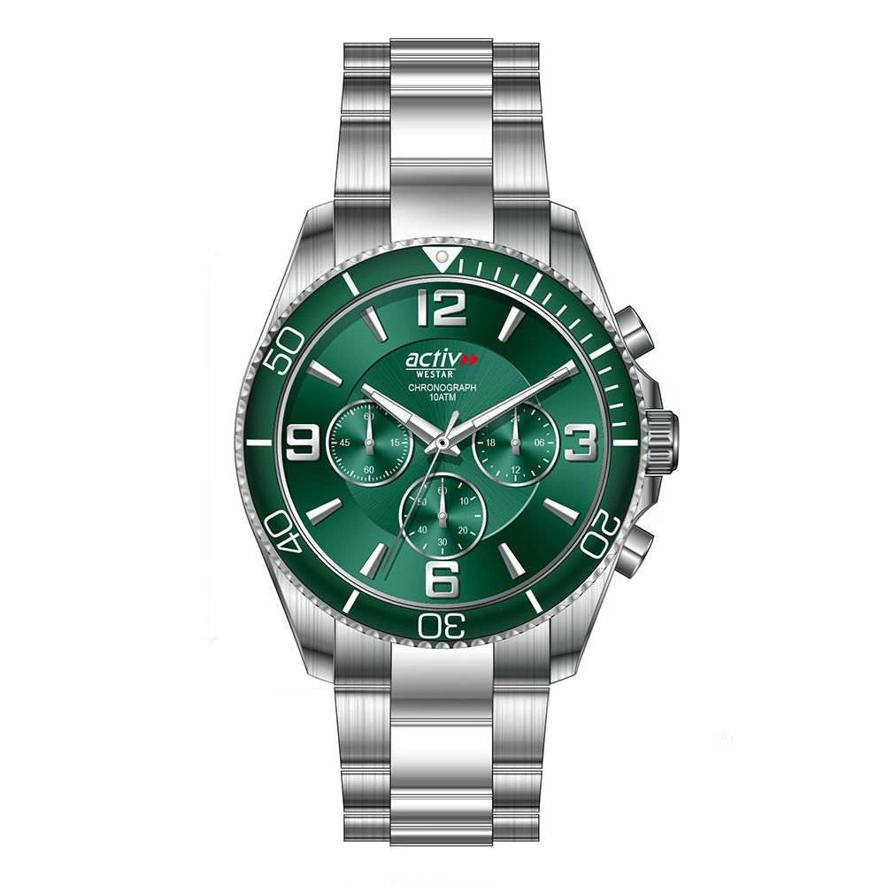 Westar Activ Gents Casual Sports Quartz Watch - 90271STN105