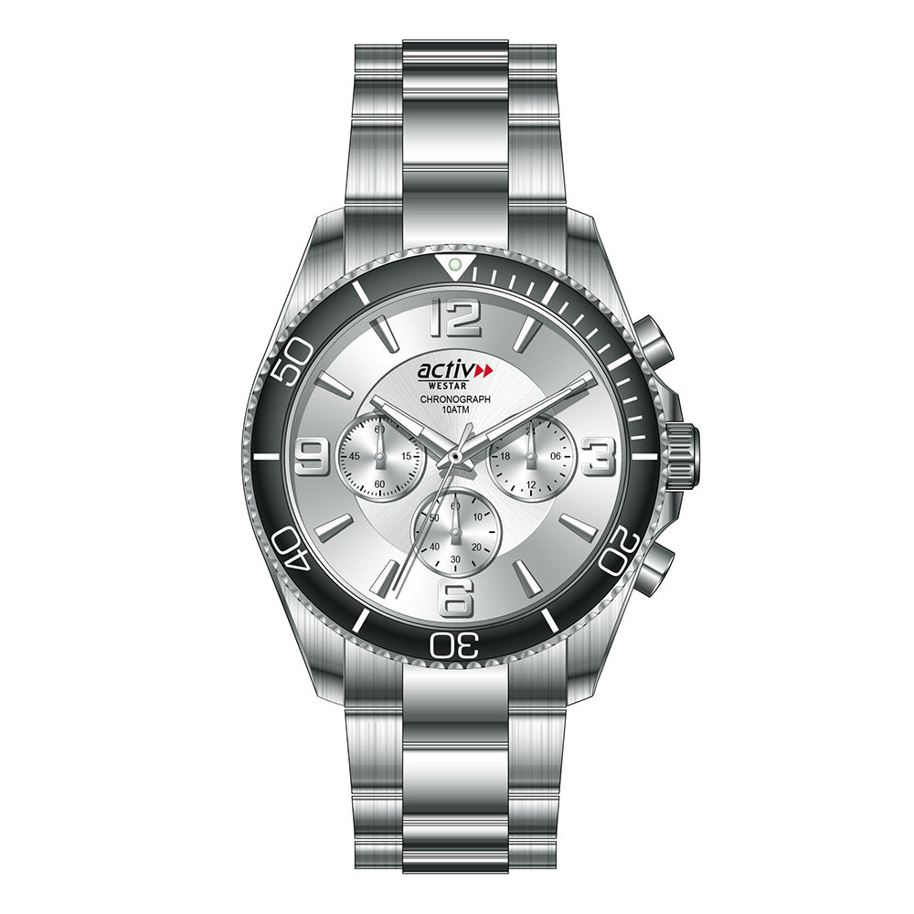 Westar Activ Gents Casual Sports Quartz Watch - 90271STN107