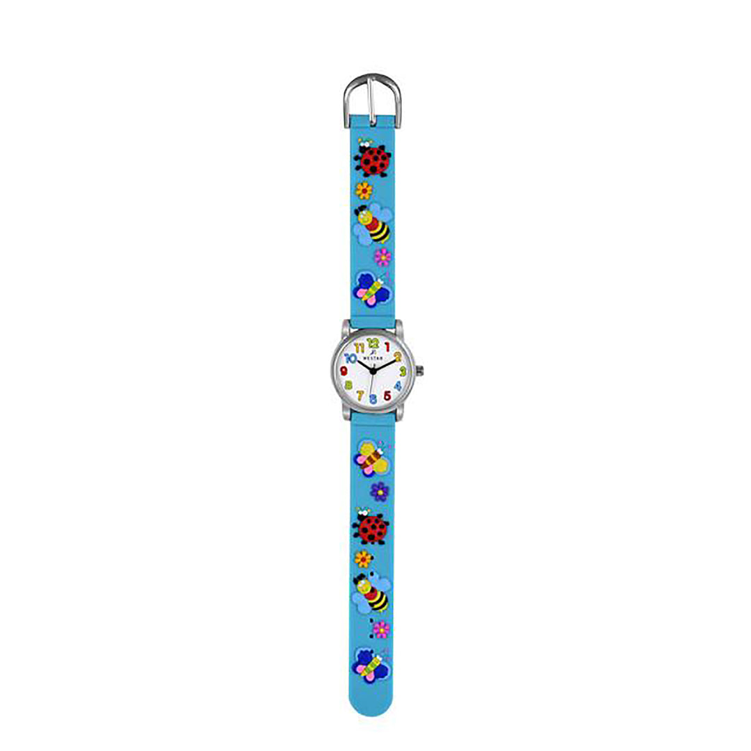 WESTAR KIDZ LADY BUG & BEES - BLUE WATCH