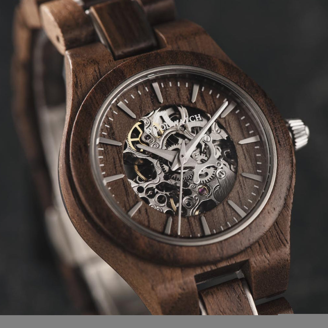 WOODWATCH WOMEN'S AUTOMATIC VOYAGER LIMITED EDITION WATCH