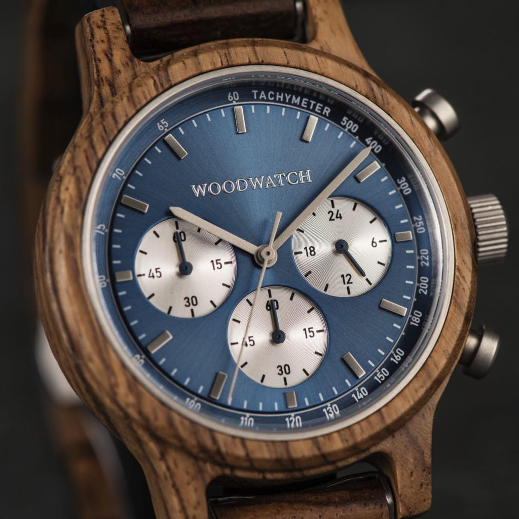 WOODWATCH MEN'S CLASSIC CHRONO MARINER QUARTZ WATCH