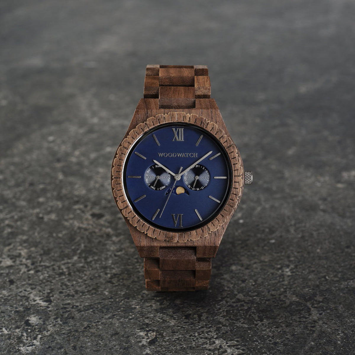 ساعة وود ووتش (Woodwatch) جراند نبتون الرجالية بحركة كوارتز
