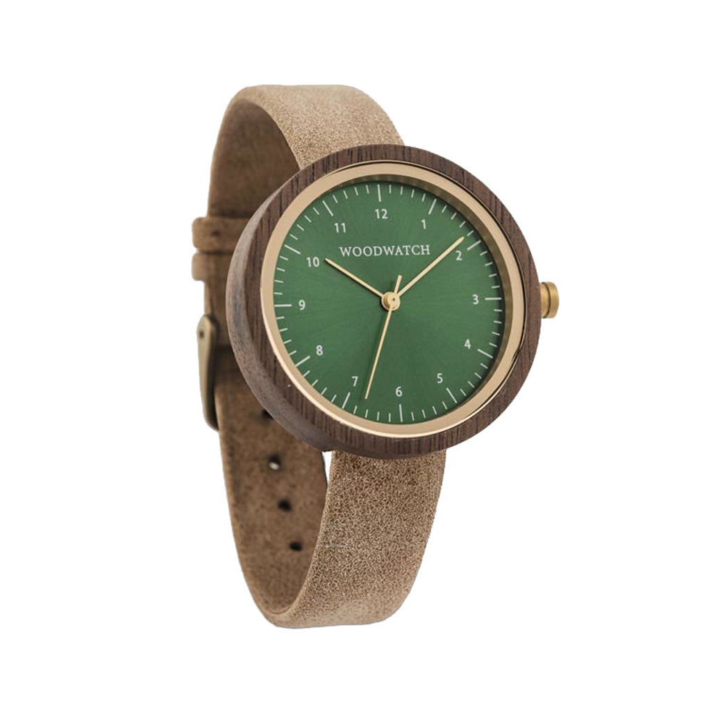WOODWATCH WOMEN'S NORDIC BERGEN BEIGE QUARTZ WATCH