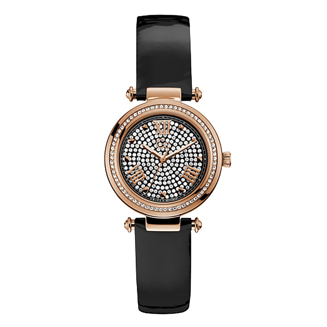 Gc Women's Watch Rose Gold Case Quartz