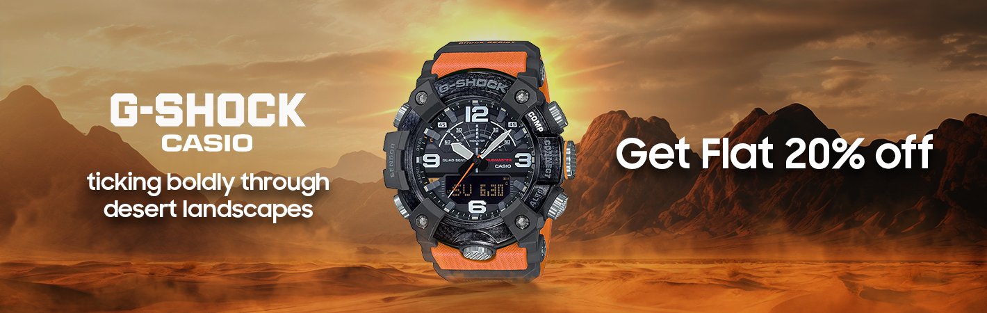 Casio Upto 30 percent discount only on www.watches.ae The Watch House by Al Futtaim. Casio digital watches G shock and many more