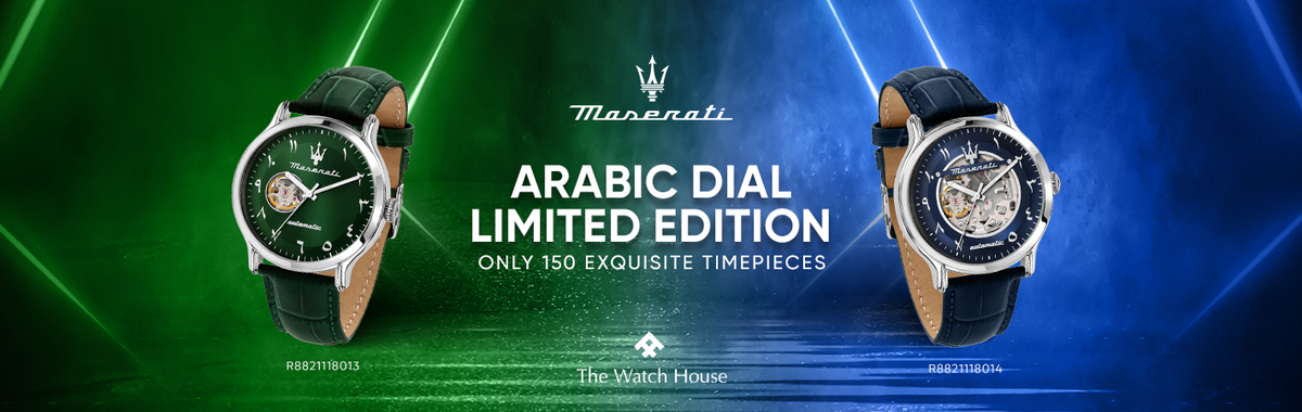 MASERATI EPOCA AUTOMATIC ARABIC DIAL WATCHES