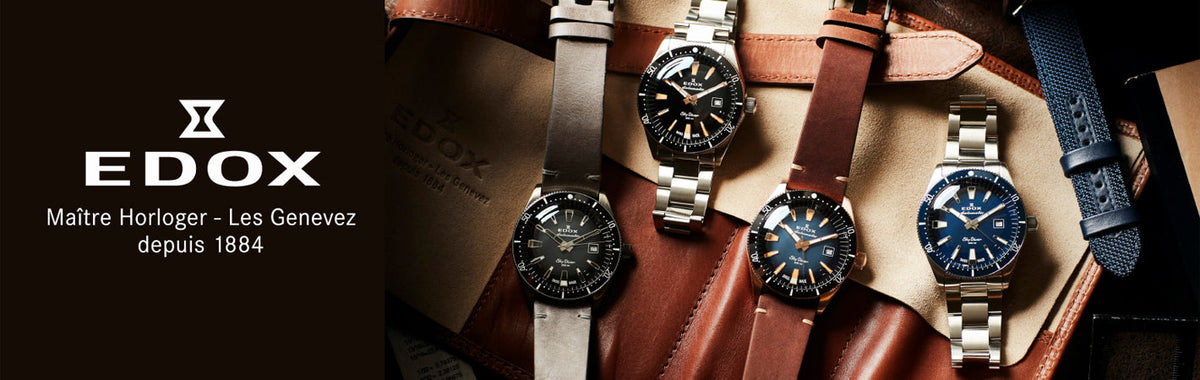 EDOX Watches – Swiss Precision & Timeless Craftsmanship
