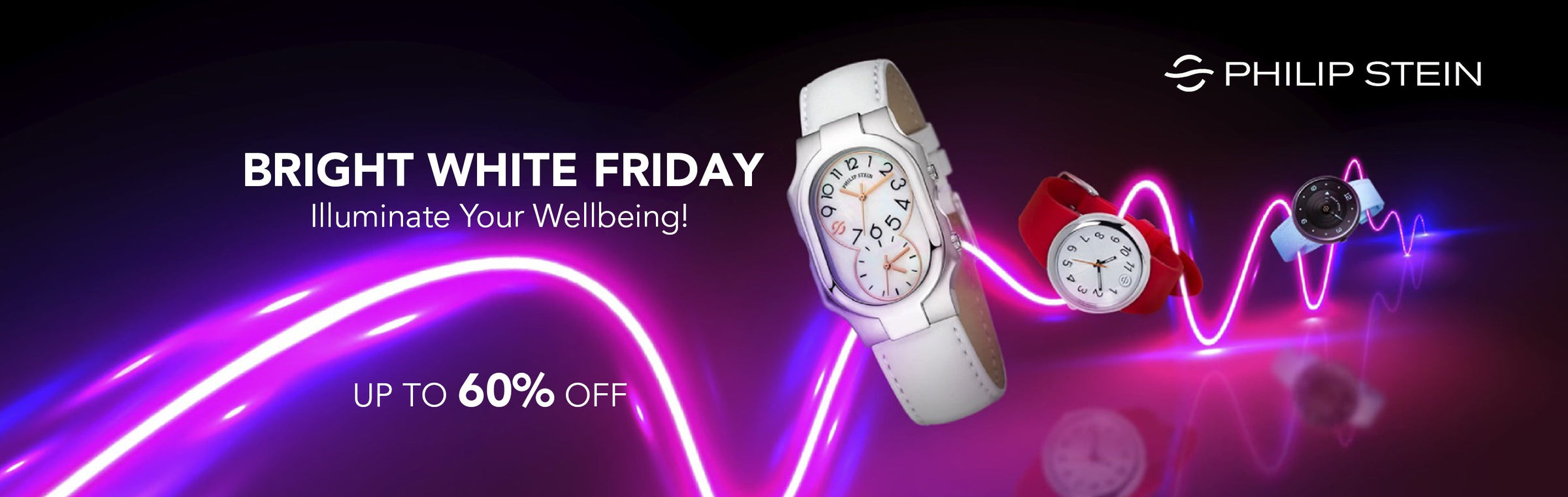 Philip Stein Bright White Friday