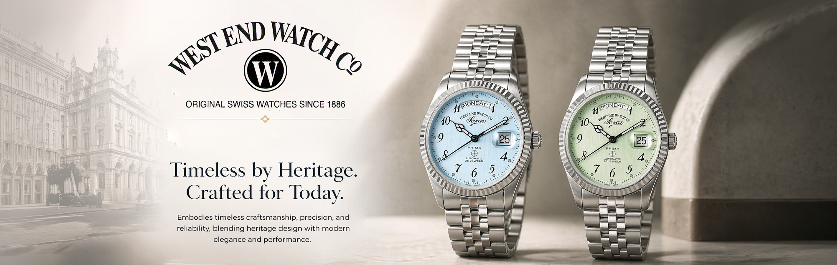 West End Watches – Swiss Heritage & Timeless Adventure | The Watch ...