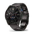 ساعة Garmin D2 Mach 1 Pro الذكية للطيران مع سوار تيتانيوم بفتحات تهوية