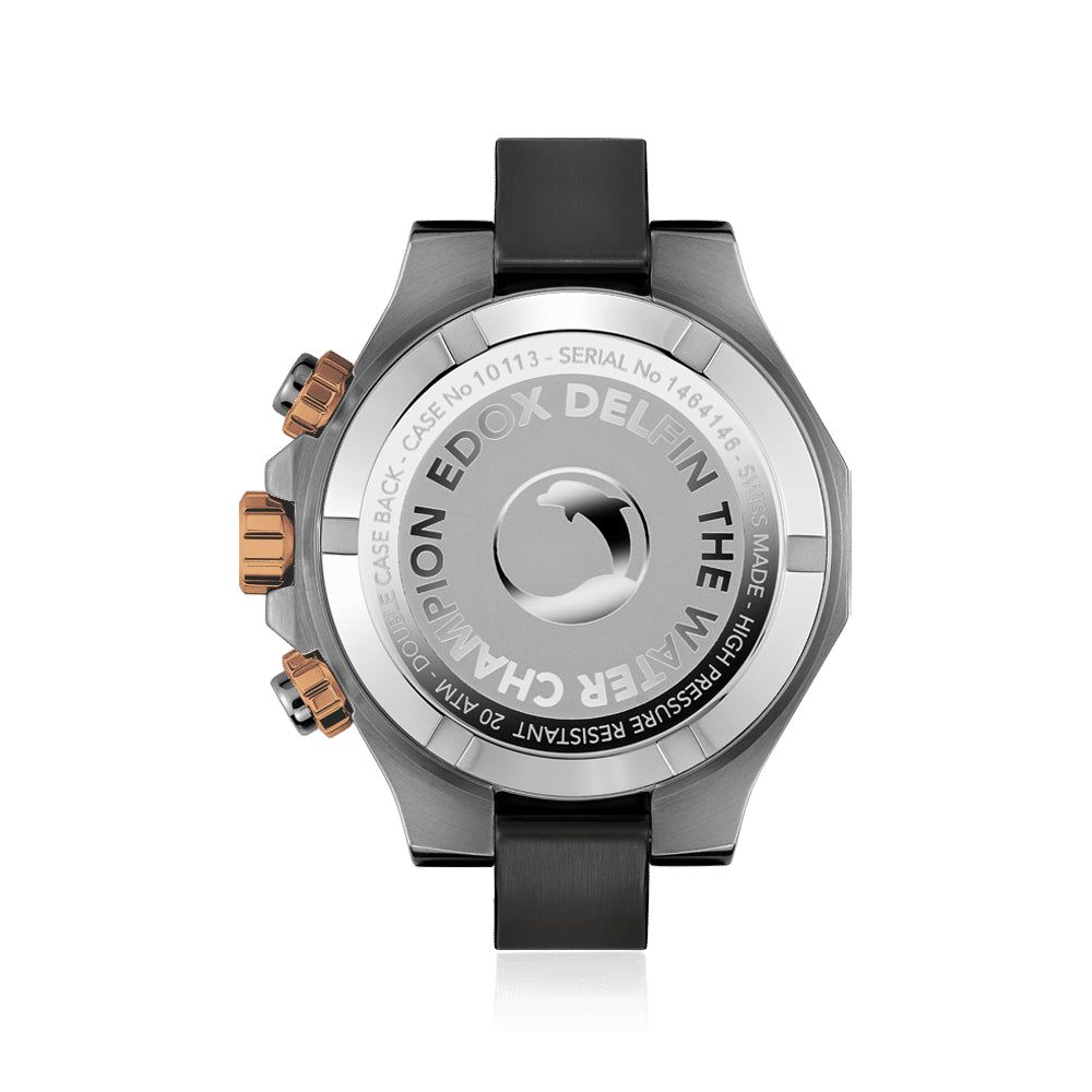 EDOX Men's Delfin The Original Chronograph Quartz Watch