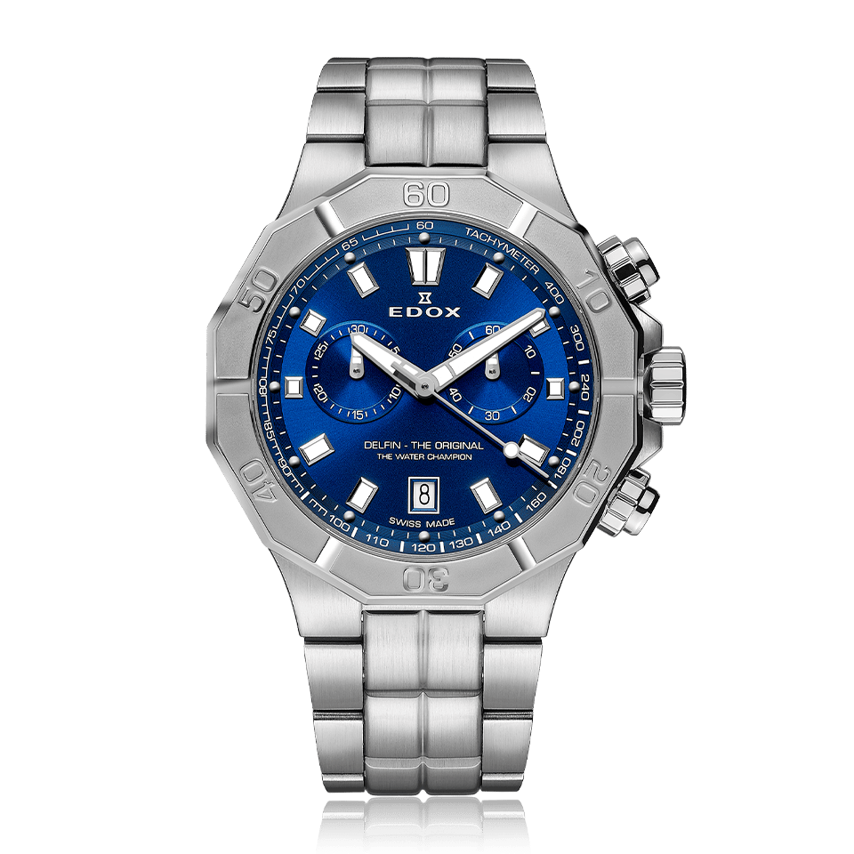 Edox Men's Delfin The Original Chronograph Quartz Watch