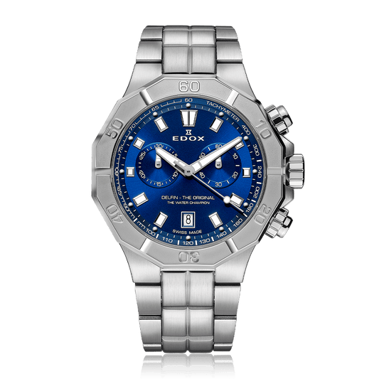 Edox Men's Delfin The Original Chronograph Quartz Watch