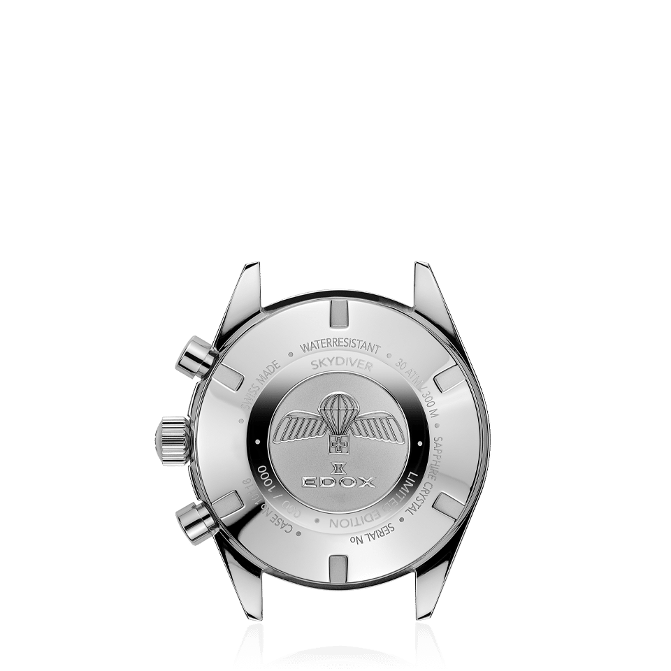 Edox Men's SkyDiver Chronograph Quartz Limited-Edition Watch