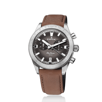 Edox Men's SkyDiver Chronograph Quartz Limited-Edition Watch