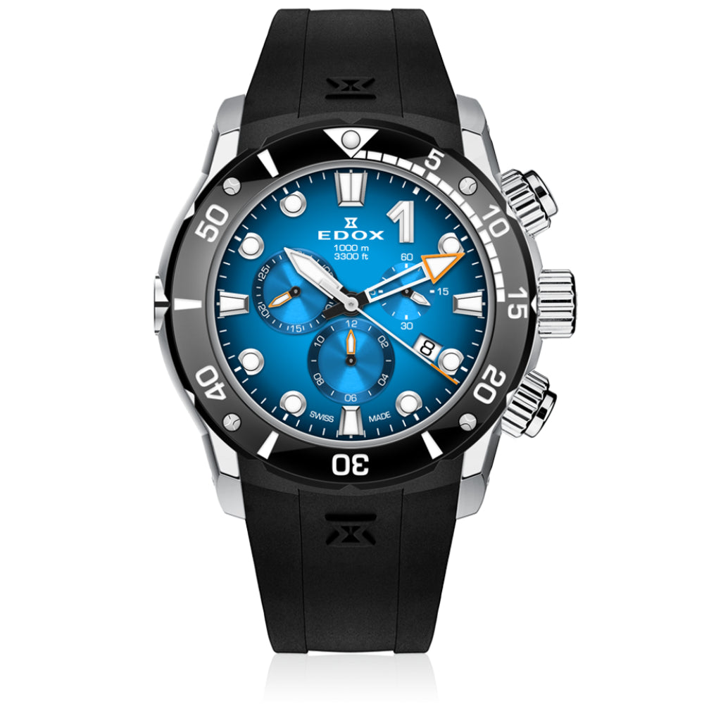 Edox Men's CO-1 Chronograph Quartz Watch