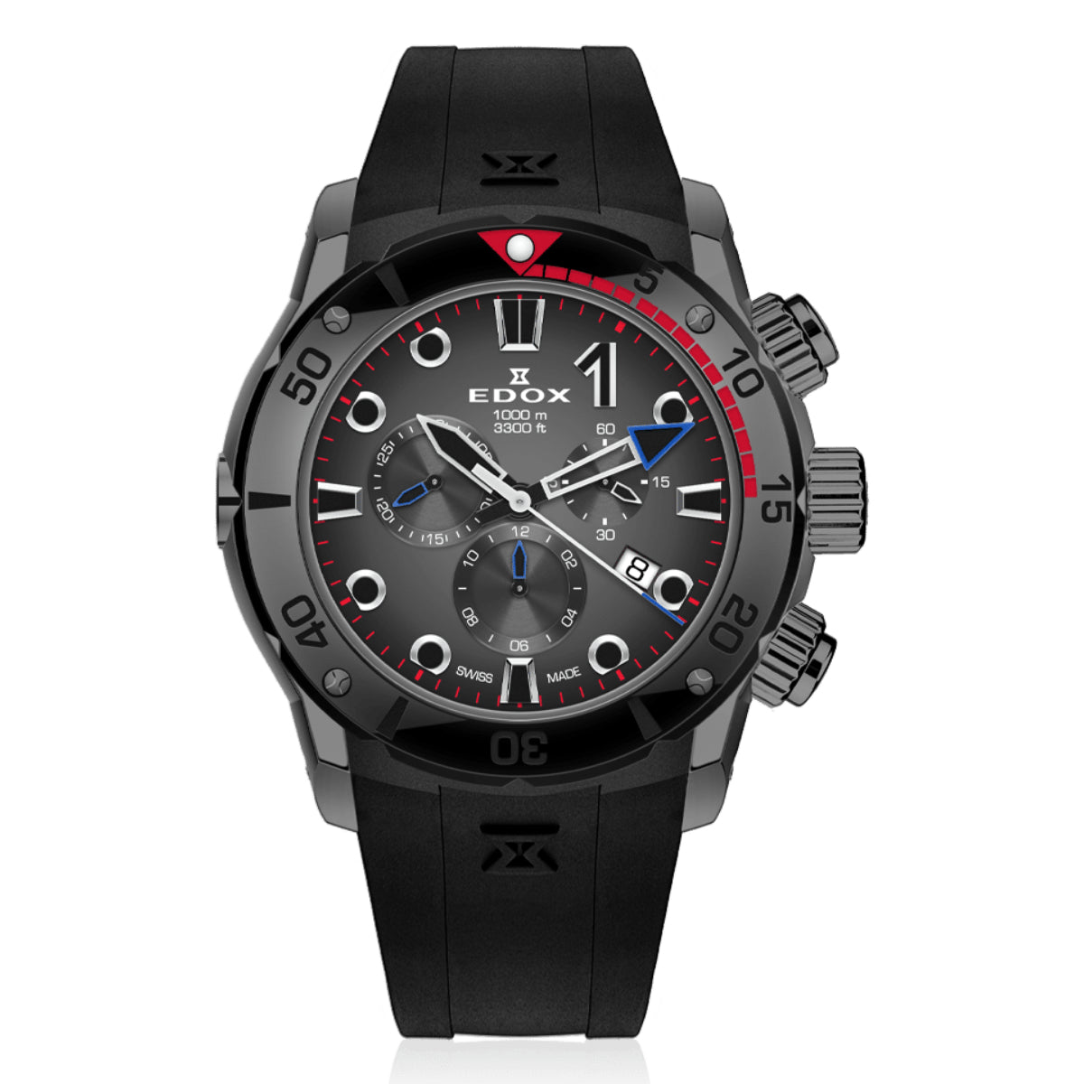 Edox Men's CO-1 Chronograph Quartz  Watch