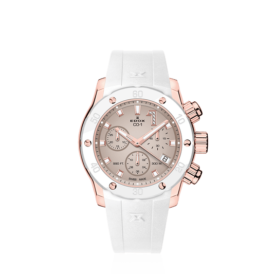 Edox Ladies CO-1 Chronolady Quartz Watch
