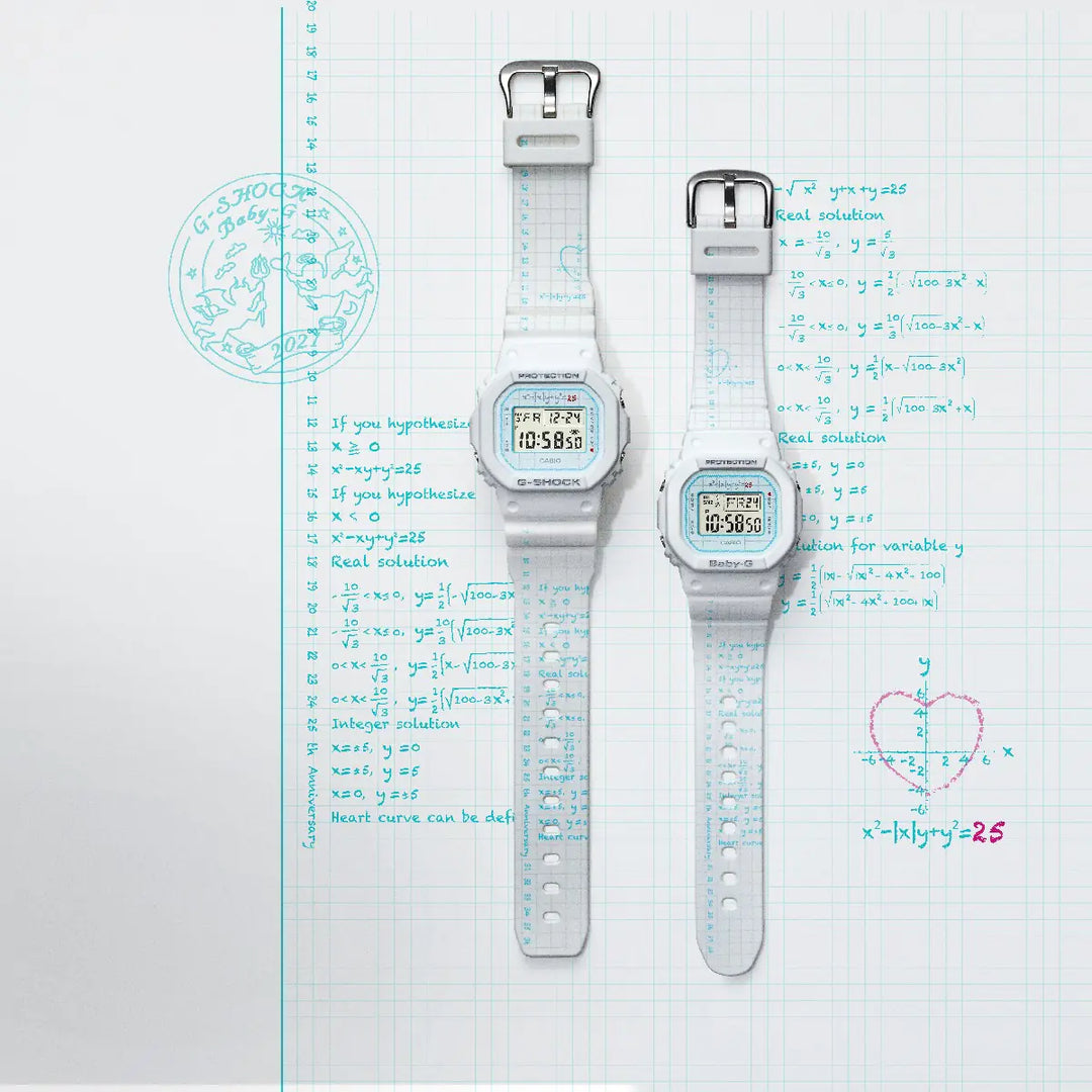 Casio G-Shock Couple's Analog-Digital Watch LOV-21B-7DR
